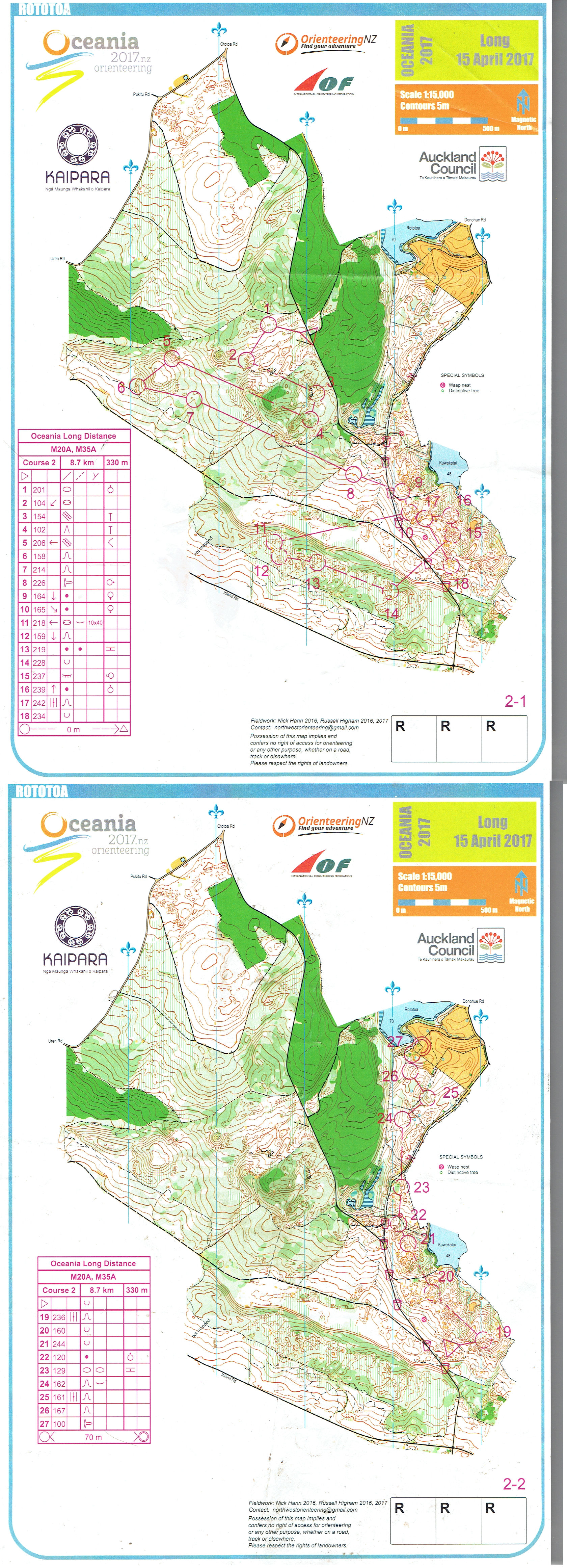 Oceania 2017 Long (15/04/2017)