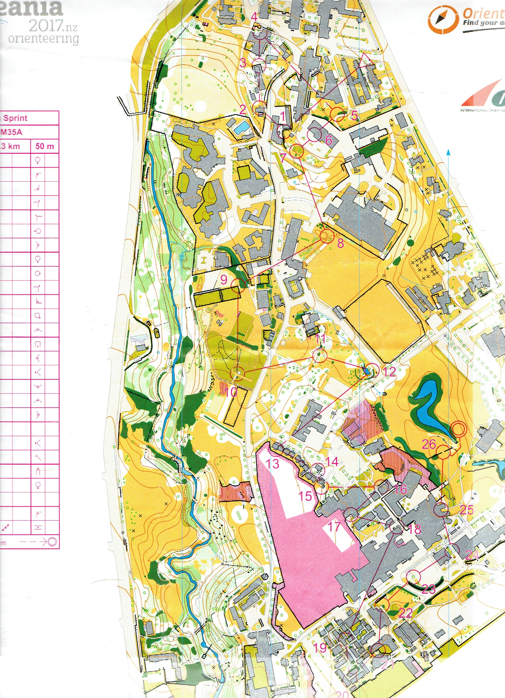 Oceania 2017 Sprint (14/04/2017)