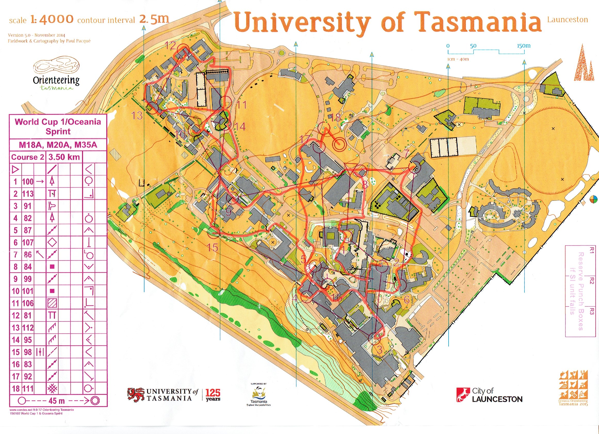 Oceania Sprint (03/01/2015)