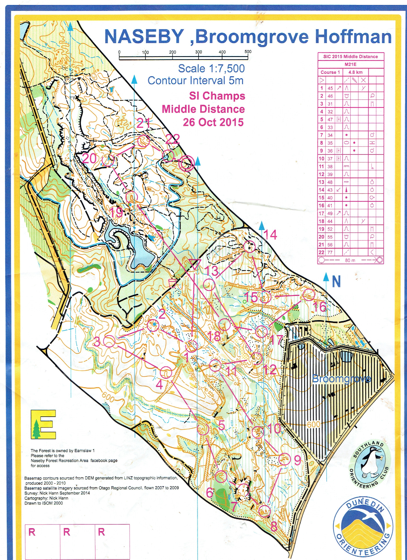 South Island Champs Middle (26/10/2015)